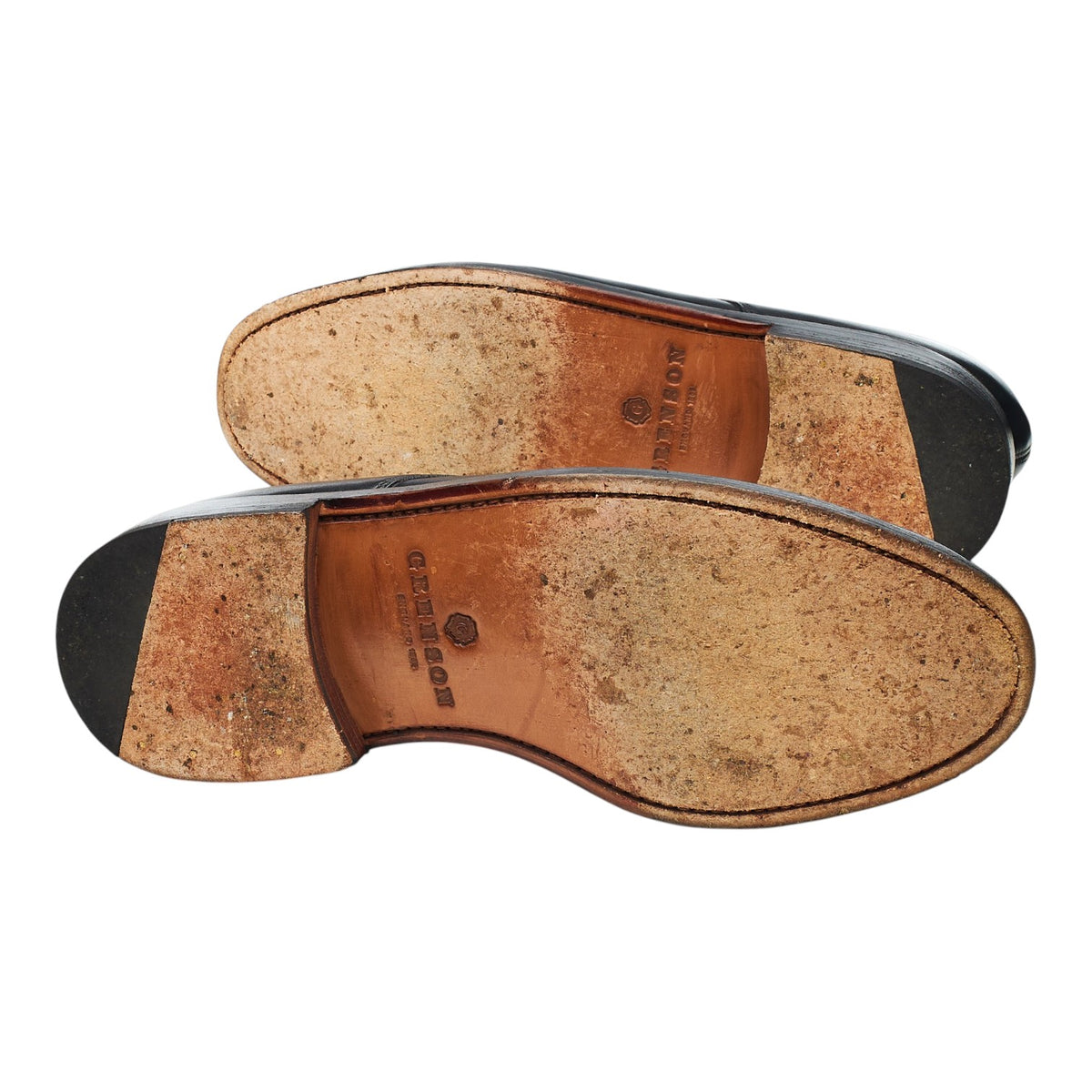 'Landon' Black Leather Derby UK 9 G