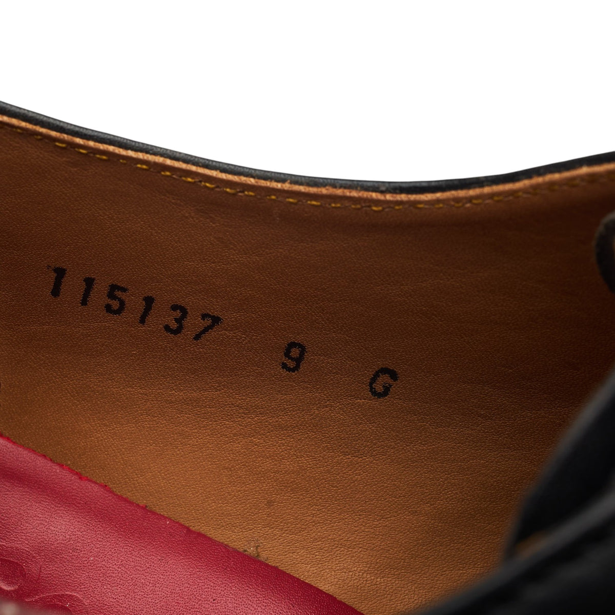 'Landon' Black Leather Derby UK 9 G