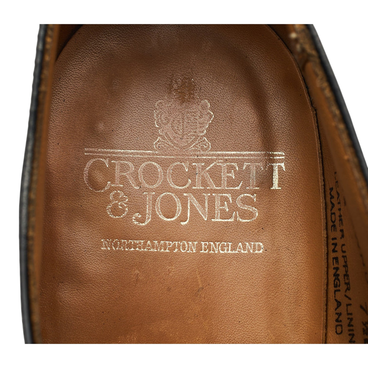 'Lowndes' Black Leather Double Monk Strap UK 7.5 E