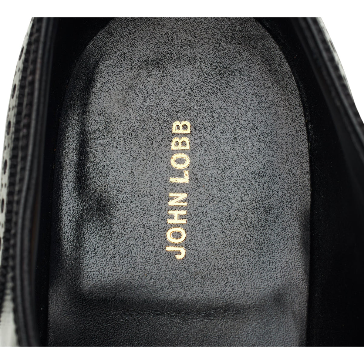 'Henford' Black Leather Oxford Brogues UK 9 E