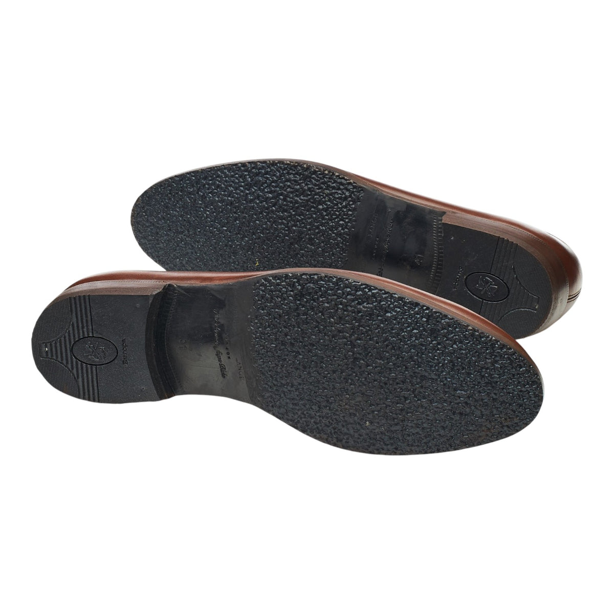 'Sagan Classic' Brown Leather Tassel Loafers UK 7 / UK 7.5