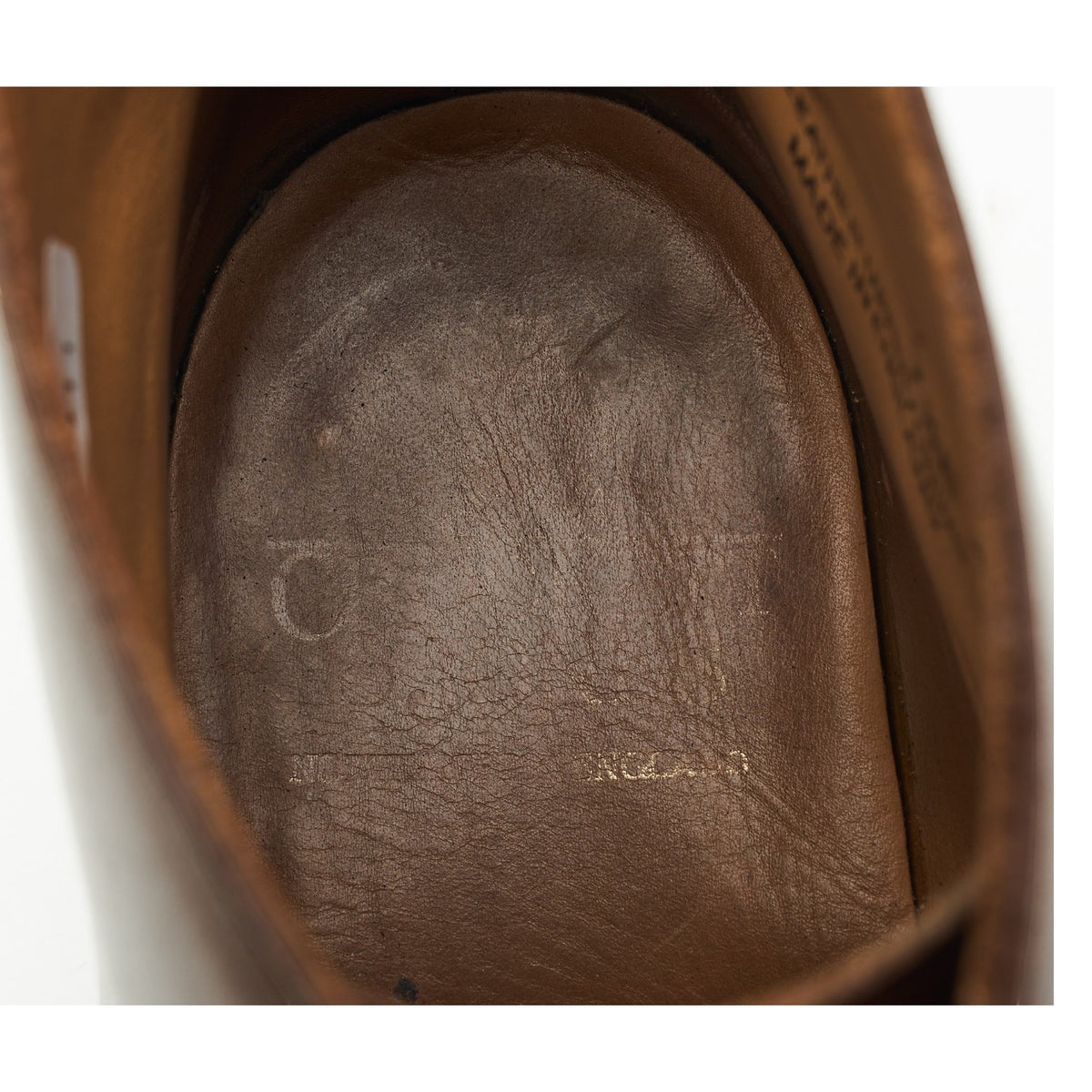 'Tetbury' Dark Brown Leather Chukka Boots UK 7.5 E