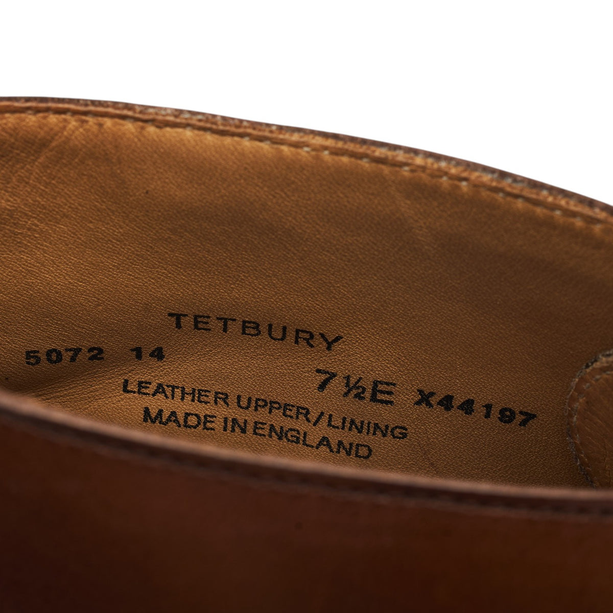'Tetbury' Dark Brown Leather Chukka Boots UK 7.5 E