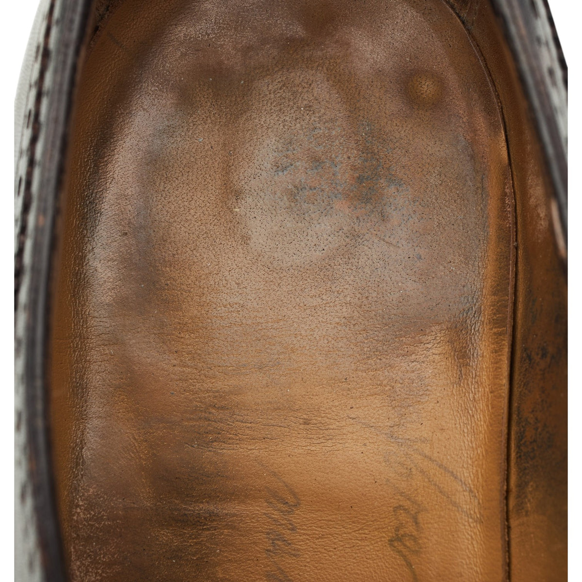 'Art. 770' Dark Brown Leather Oxford Brogues UK 9
