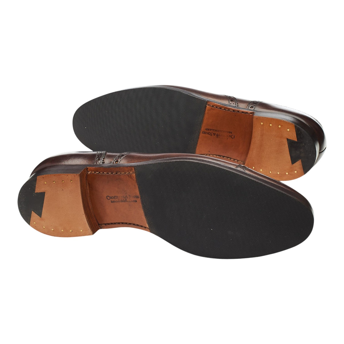 'Westfield' Dark Brown Leather Oxford Brogues UK 8 E