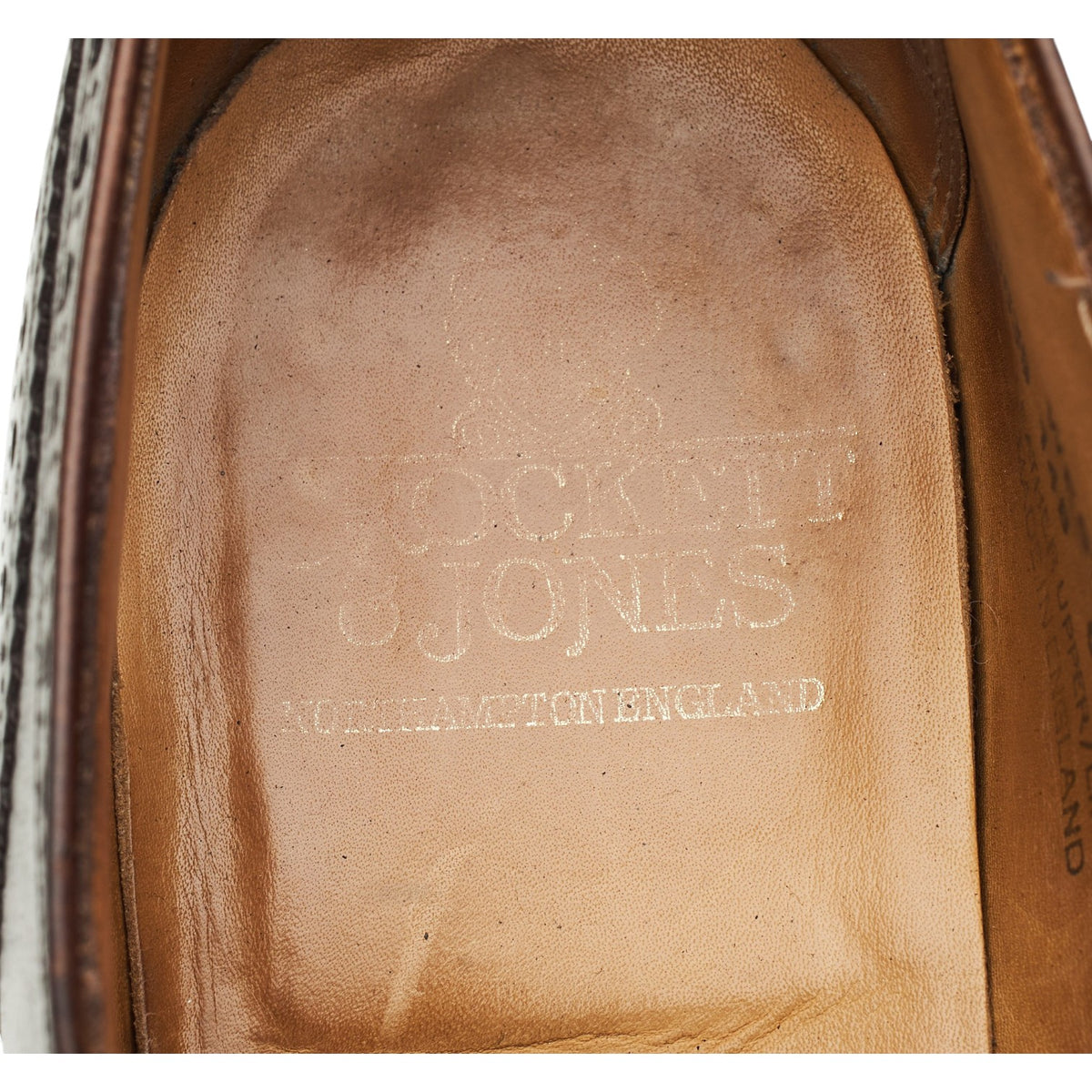 'Westfield' Dark Brown Leather Oxford Brogues UK 8 E