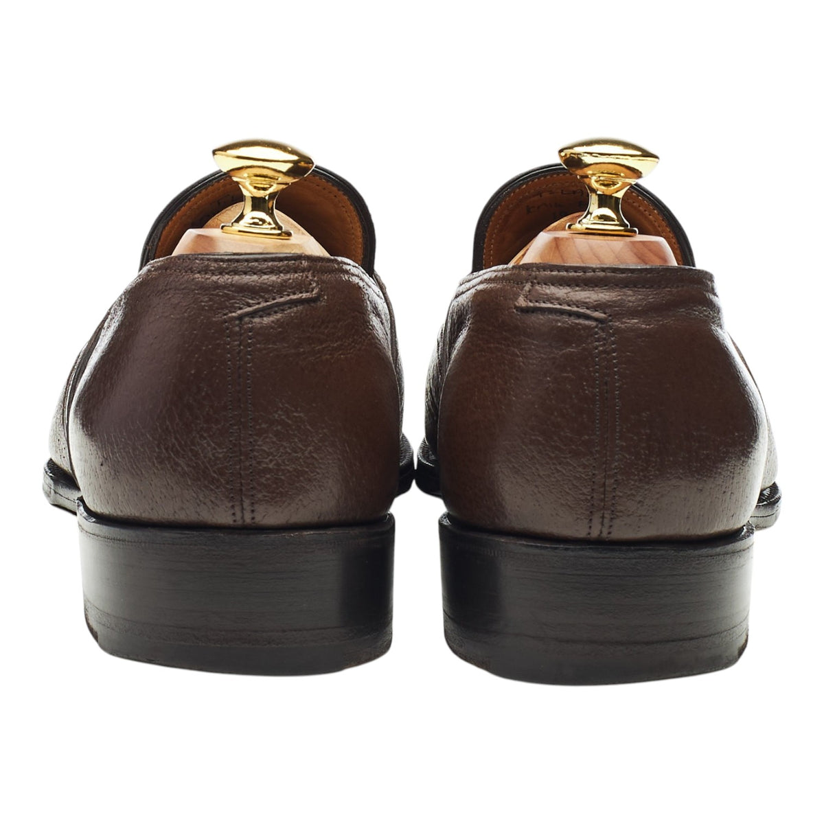 Tomorrowland Dark Brown Pigskin Leather Loafers UK 8 D