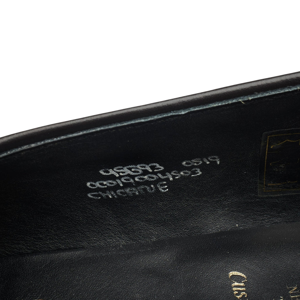 'Chicane' Dark Brown Leather Tassel Loafers UK 9.5 G