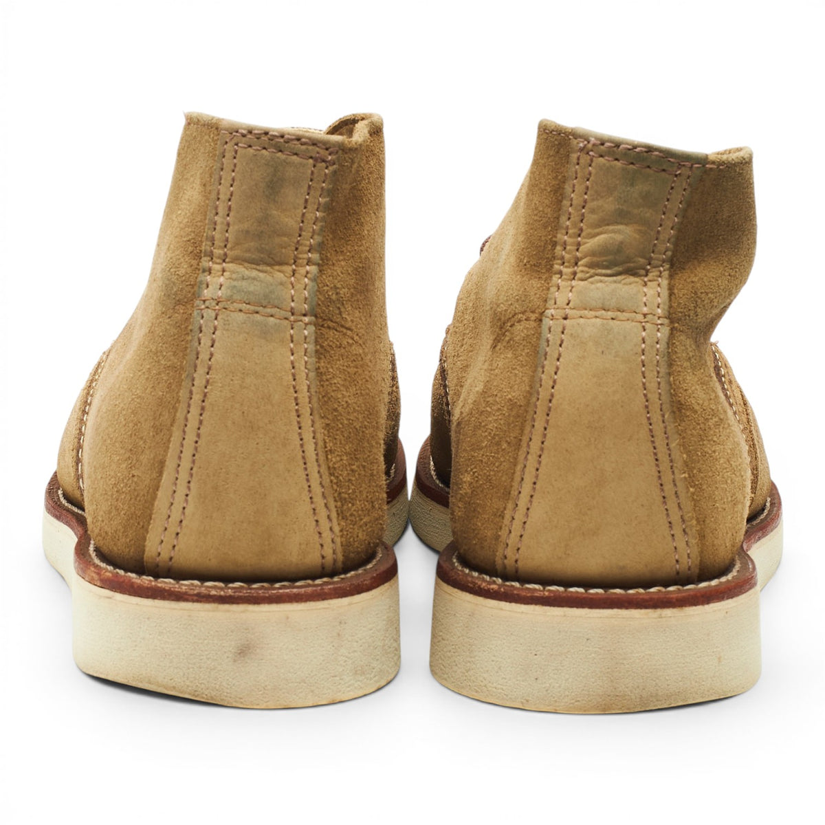 '3149' Beige Suede Chukka Boots UK 8 US 9