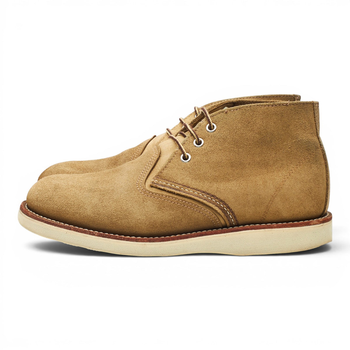 '3149' Beige Suede Chukka Boots UK 8 US 9