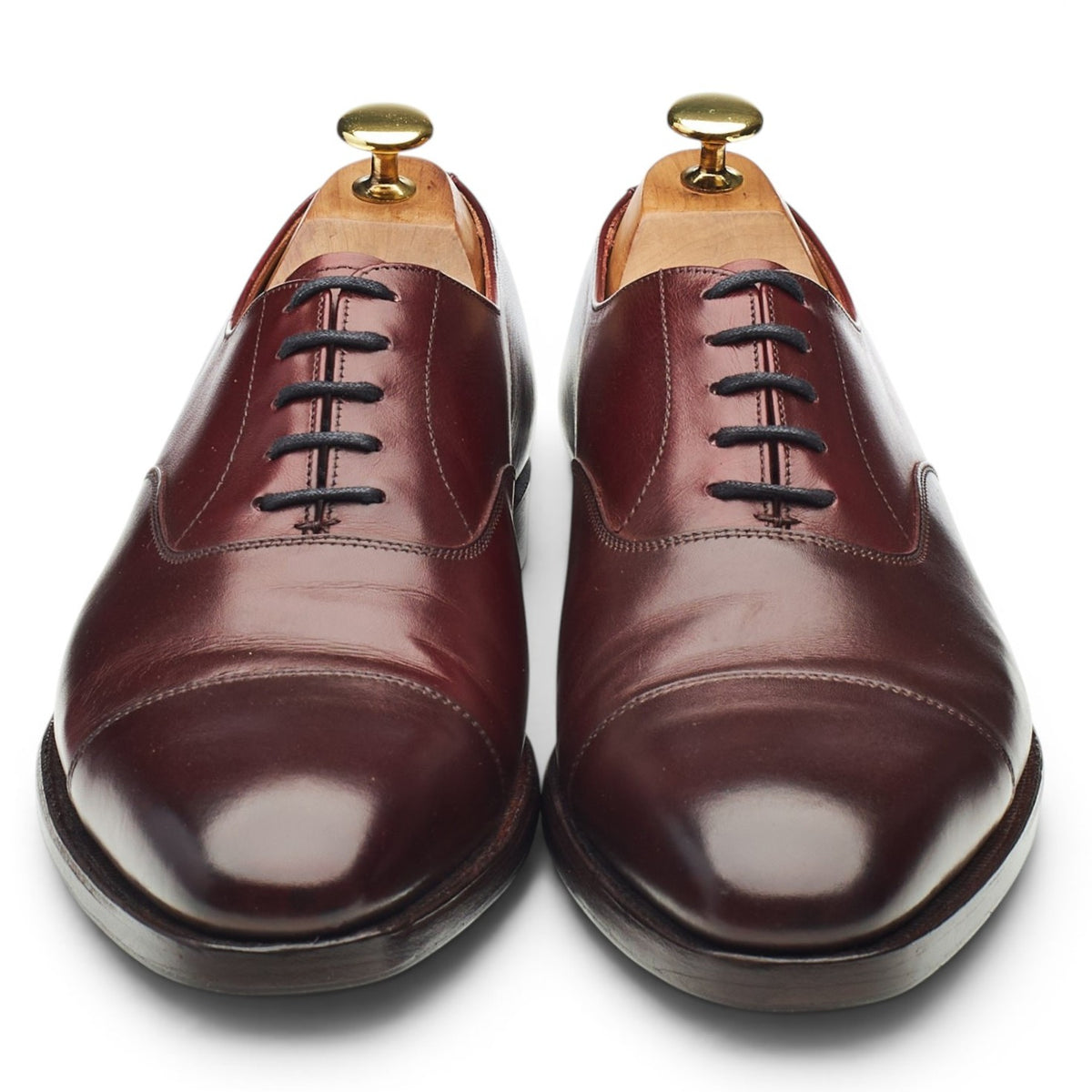 Paul Smith Burgundy Leather Oxford UK 8 E