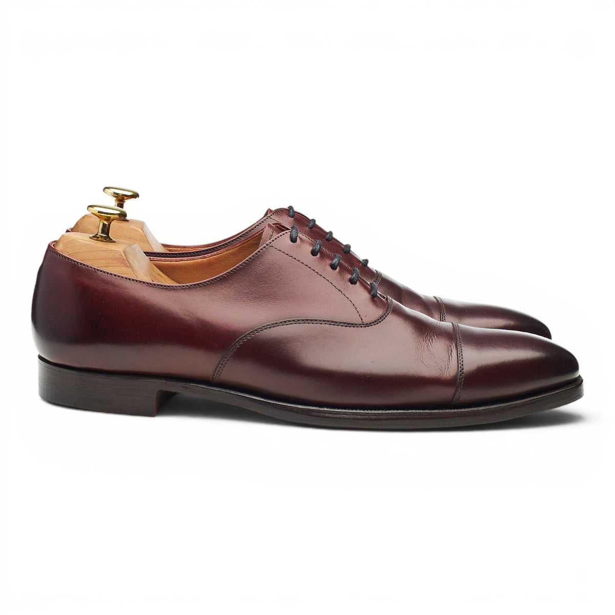 Paul Smith Burgundy Leather Oxford UK 8 E