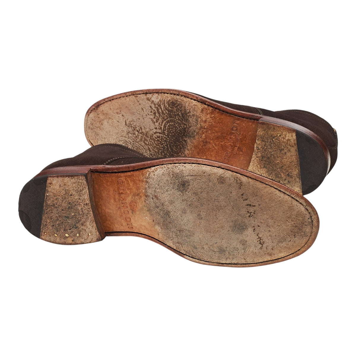 'Marcus' Dark Brown Suede Chukka Boots UK 7 F