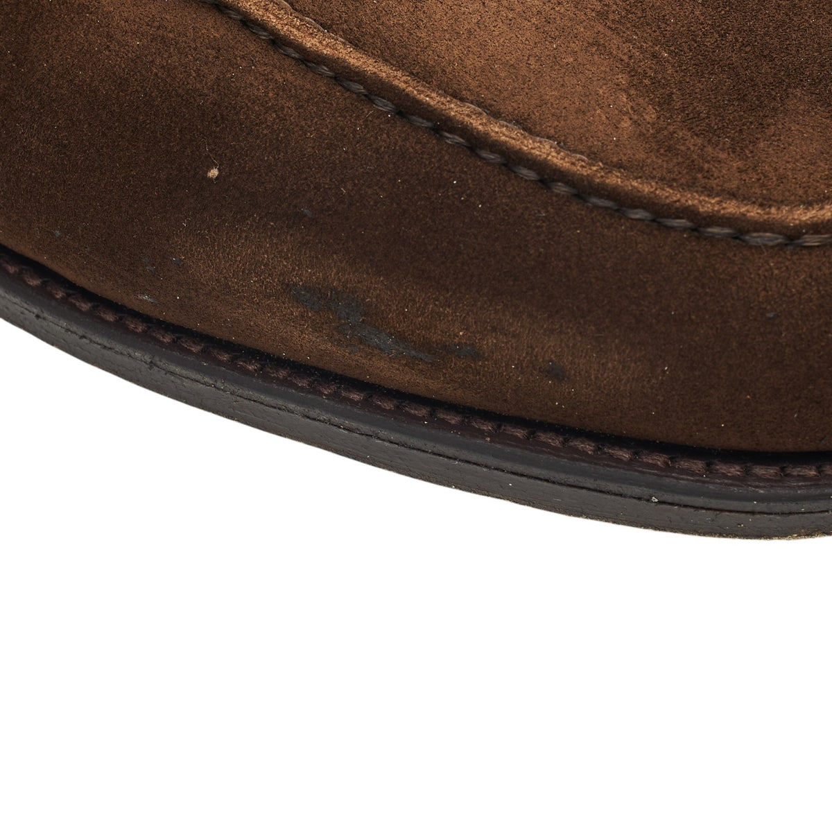 'Lopez' Brown Suede Loafers UK 10 E