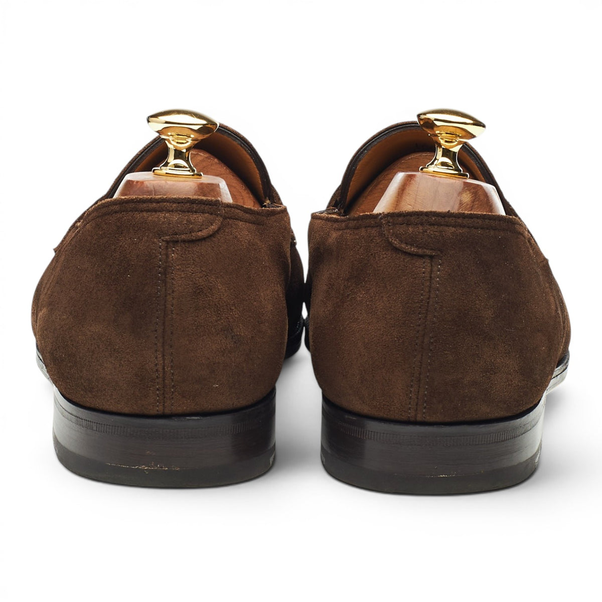'Lopez' Brown Suede Loafers UK 10 E