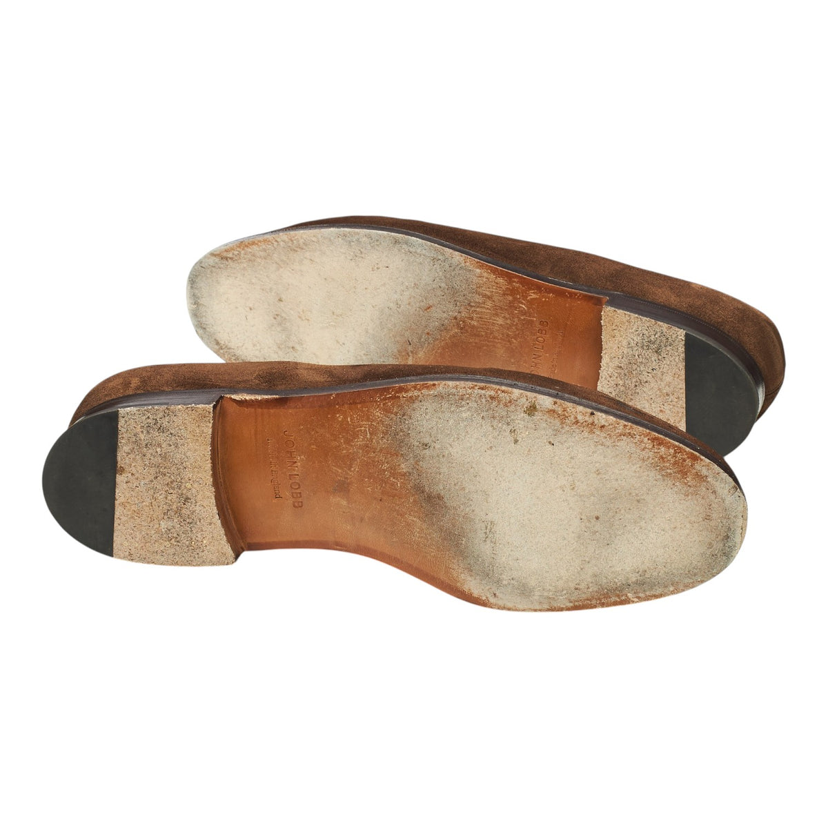 'Lopez' Brown Suede Loafers UK 10 E