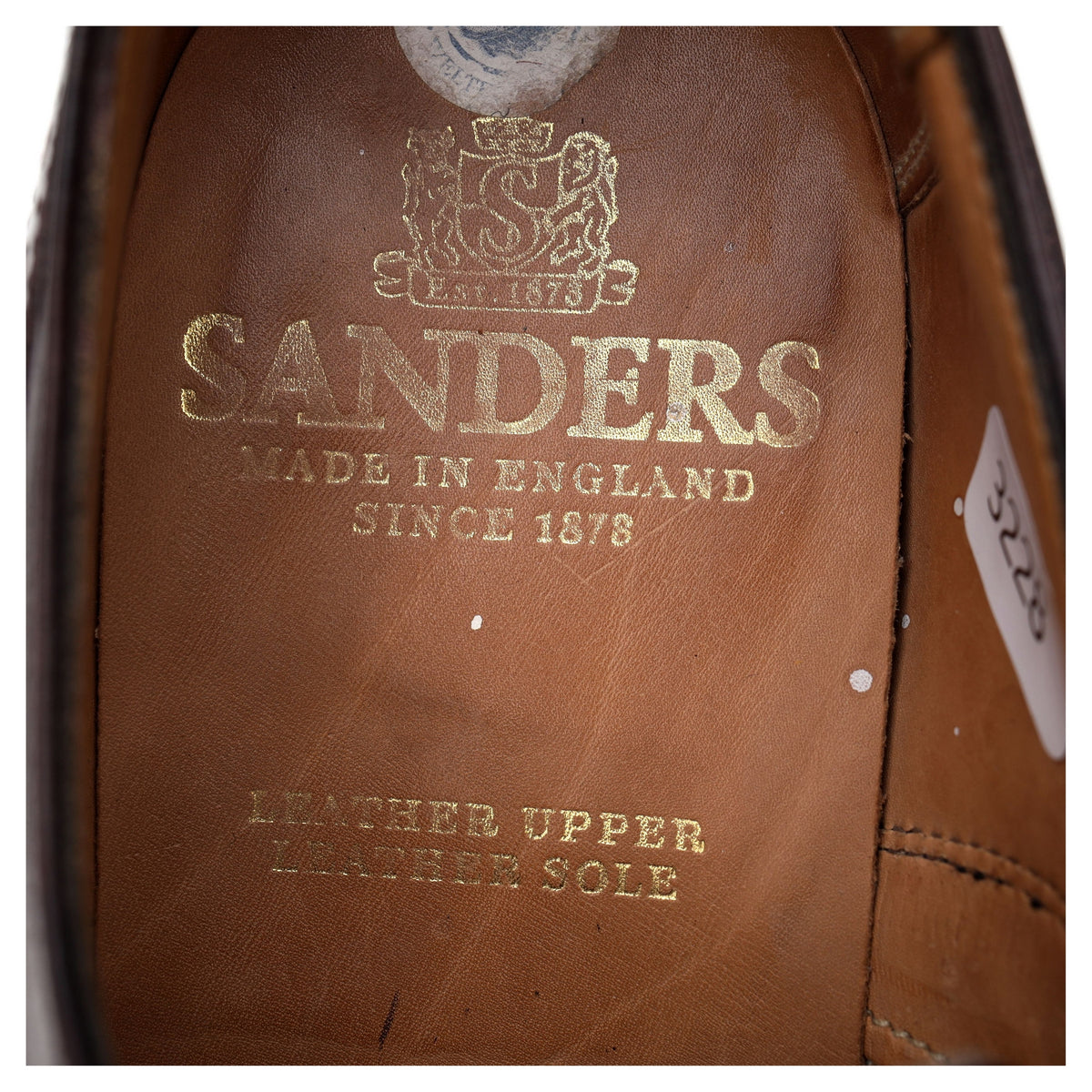 &#39;Andy&#39; Oxblood Leather Oxford Semi Brogues UK 6 F