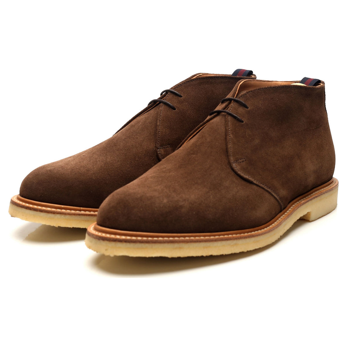 Shipton &amp; Heneage &#39;Bertie&#39; Brown Suede Chukka Boots UK 10.5 F