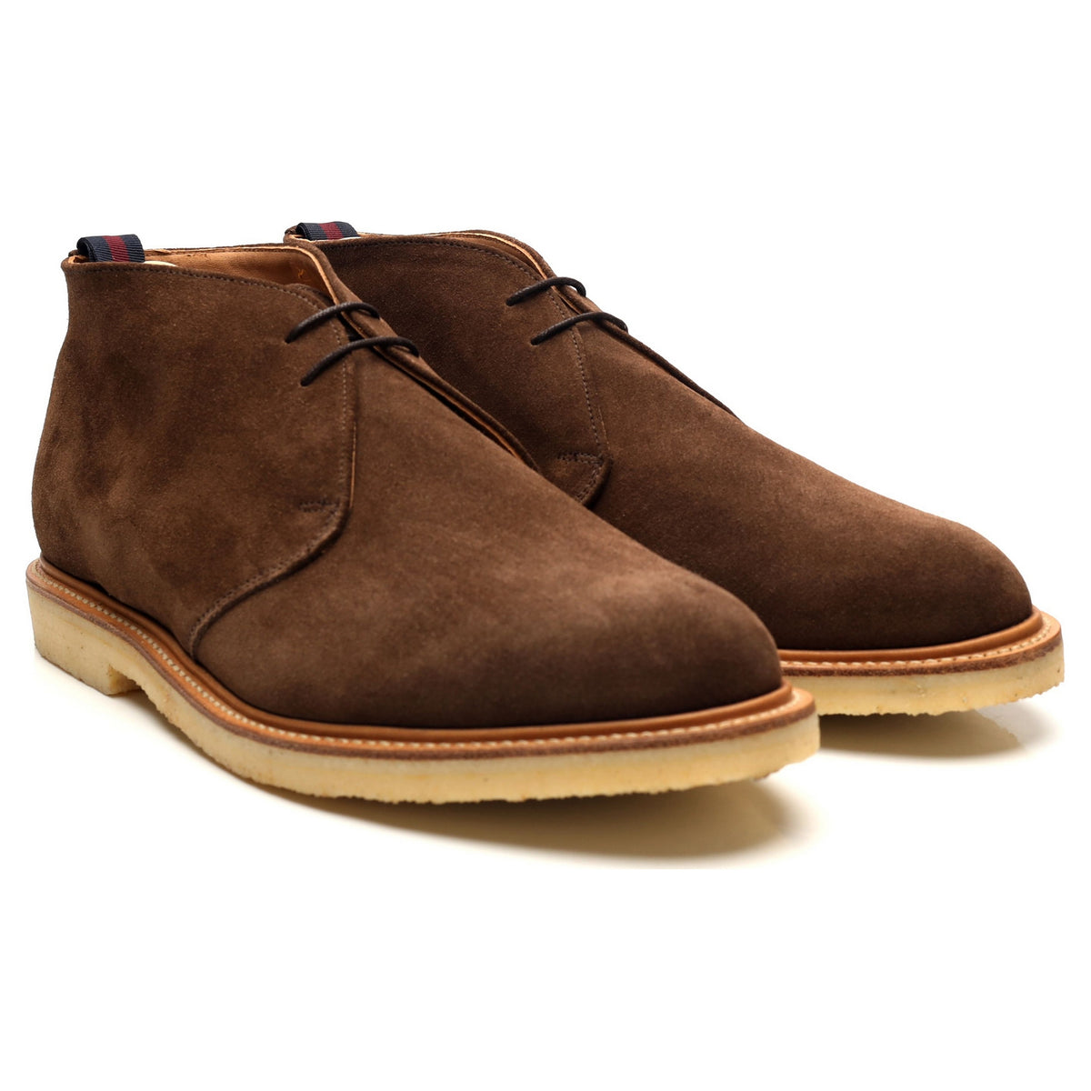 Shipton &amp; Heneage &#39;Bertie&#39; Brown Suede Chukka Boots UK 10.5 F