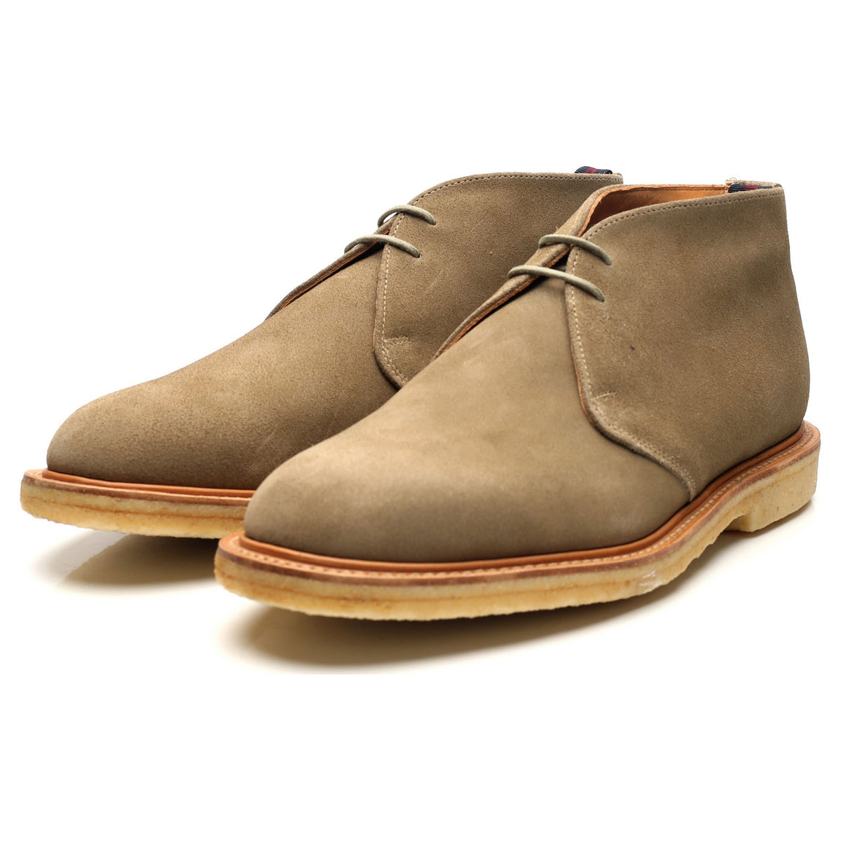 Shipton Heneage Bertie Beige Suede Chukka Boots UK 9.5 F Abbot s Shoes