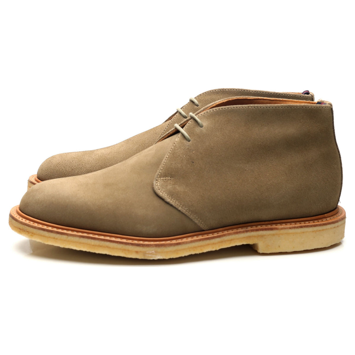 Shipton Heneage Bertie Beige Suede Chukka Boots UK 9.5 F Abbot s Shoes