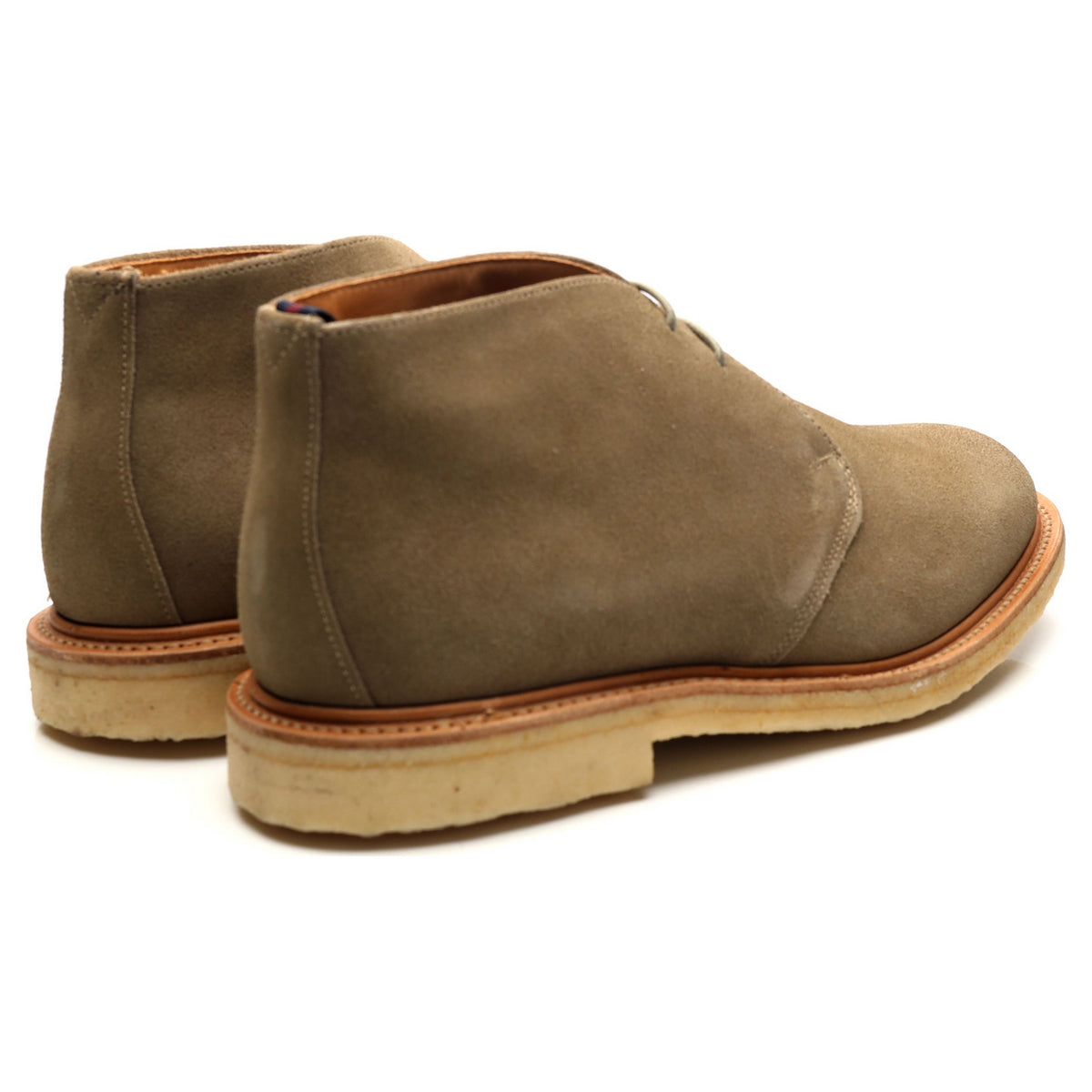 Shipton &amp; Heneage &#39;Bertie&#39; Beige Suede Chukka Boots UK 9.5 F