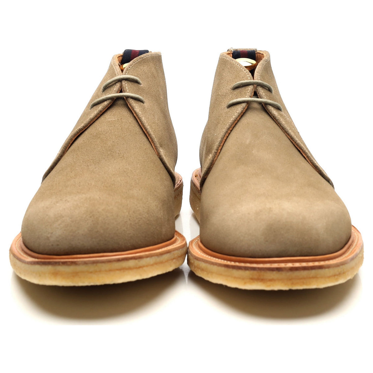 Shipton &amp; Heneage &#39;Bertie&#39; Beige Suede Chukka Boots UK 9.5 F