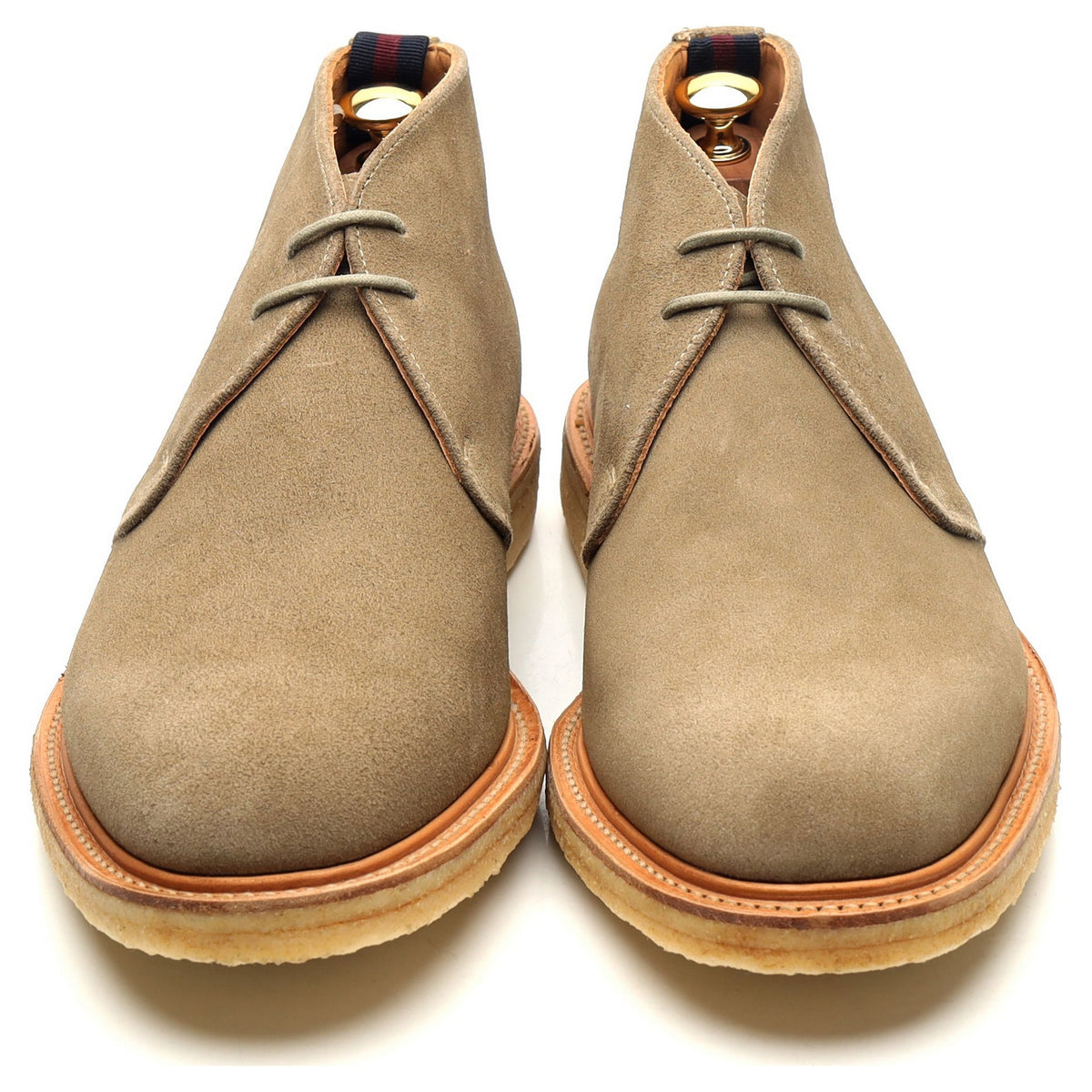 Shipton &amp; Heneage &#39;Bertie&#39; Beige Suede Chukka Boots UK 9.5 F