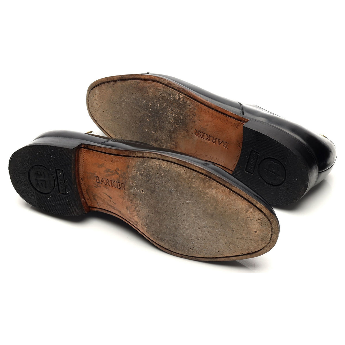 &#39;Arnold&#39; Black Leather Oxford UK 7.5 G