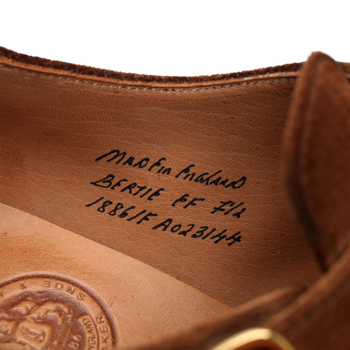 &#39;Bertie&#39; Snuff Brown Suede Sandals UK 7.5 F