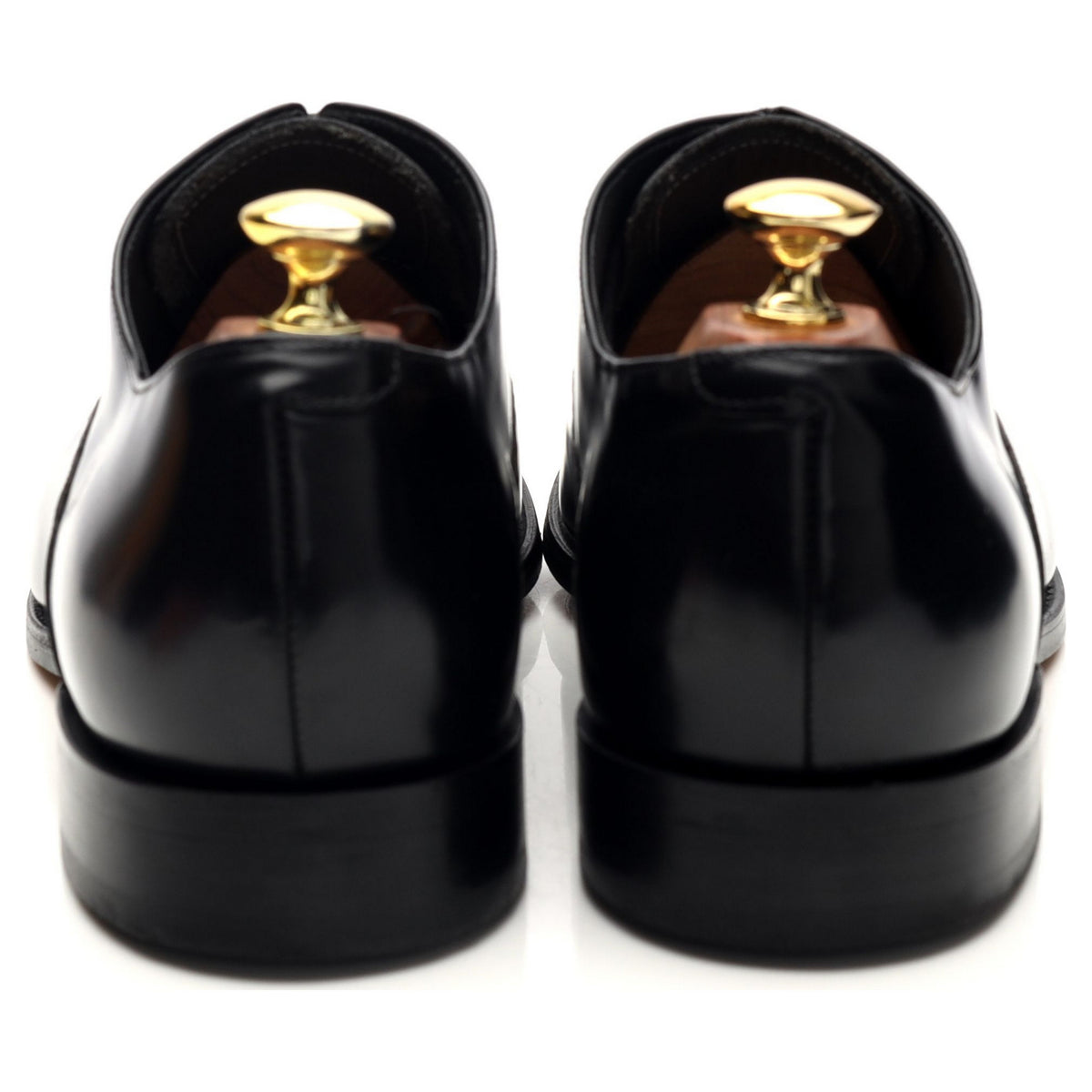 &#39;Winsford&#39; Black Leather Oxford UK 8 G