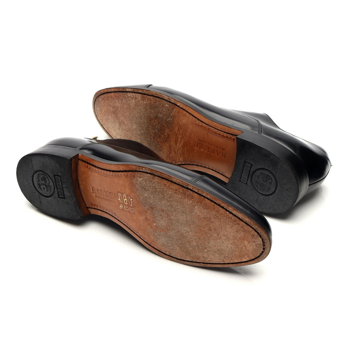 &#39;Winsford&#39; Black Leather Oxford UK 8 G