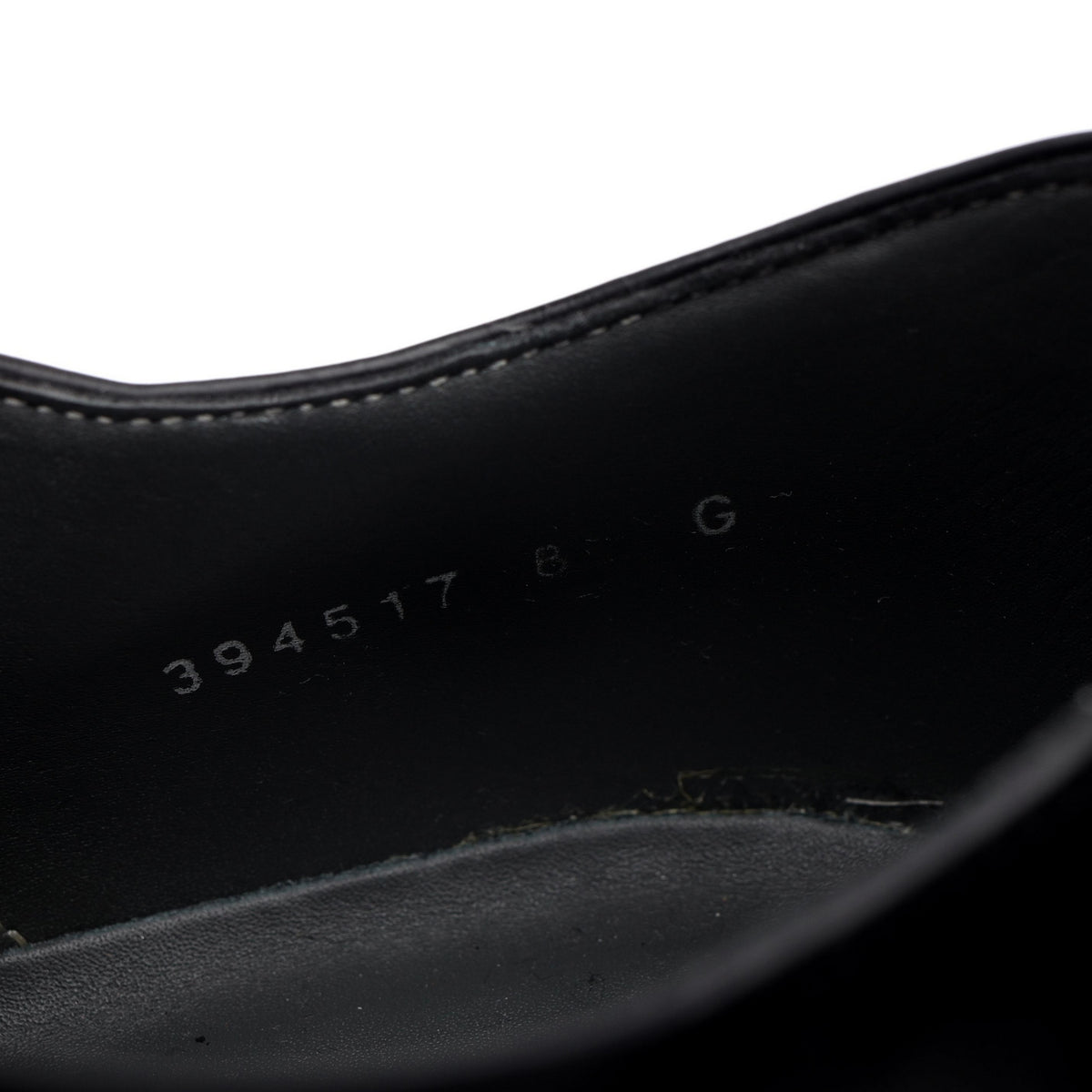 &#39;Winsford&#39; Black Leather Oxford UK 8 G