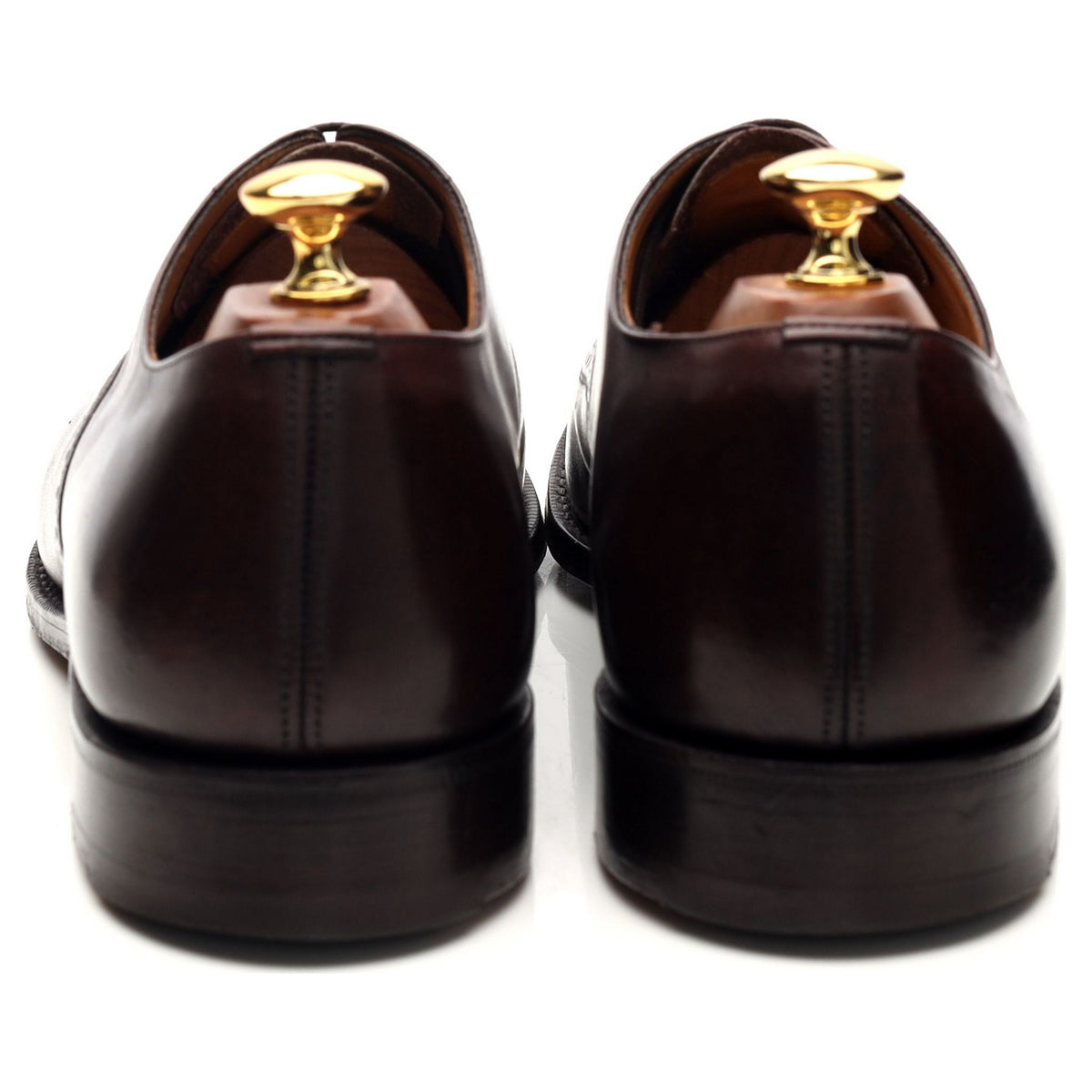 &#39;Granby&#39; Dark Brown Leather Oxford Brogues UK 9.5 F