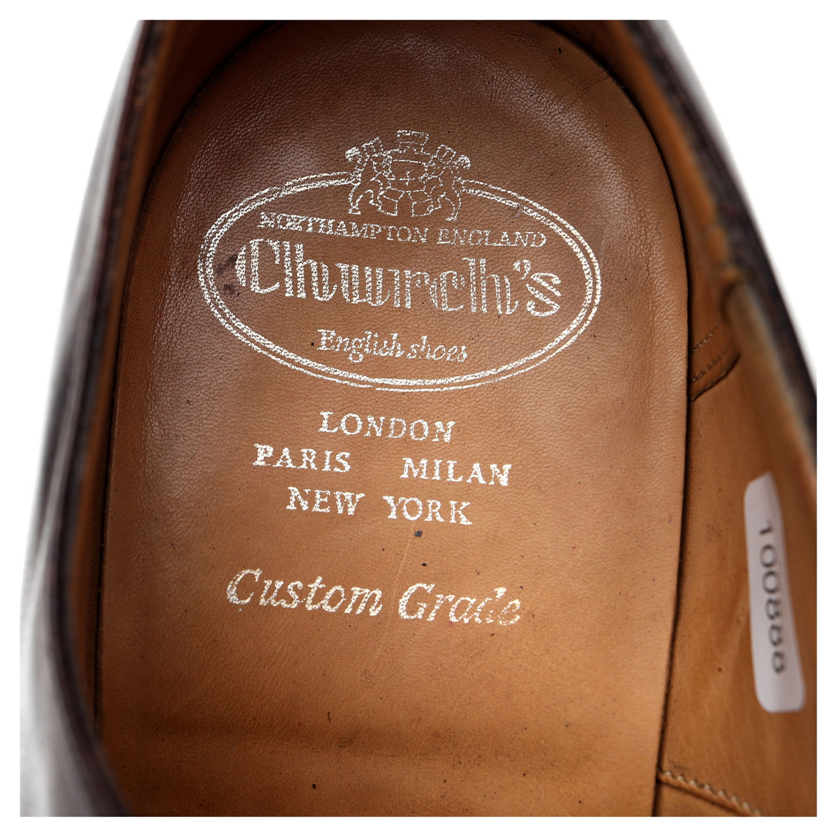 &#39;Granby&#39; Dark Brown Leather Oxford Brogues UK 9.5 F