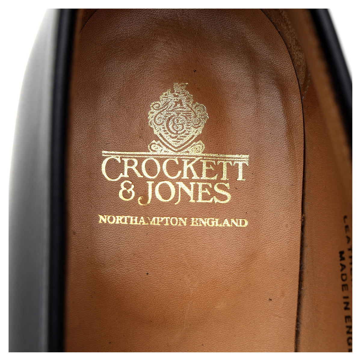 Women&#39;s &#39;Epsom&#39; Black Leather Loafers UK 8 C