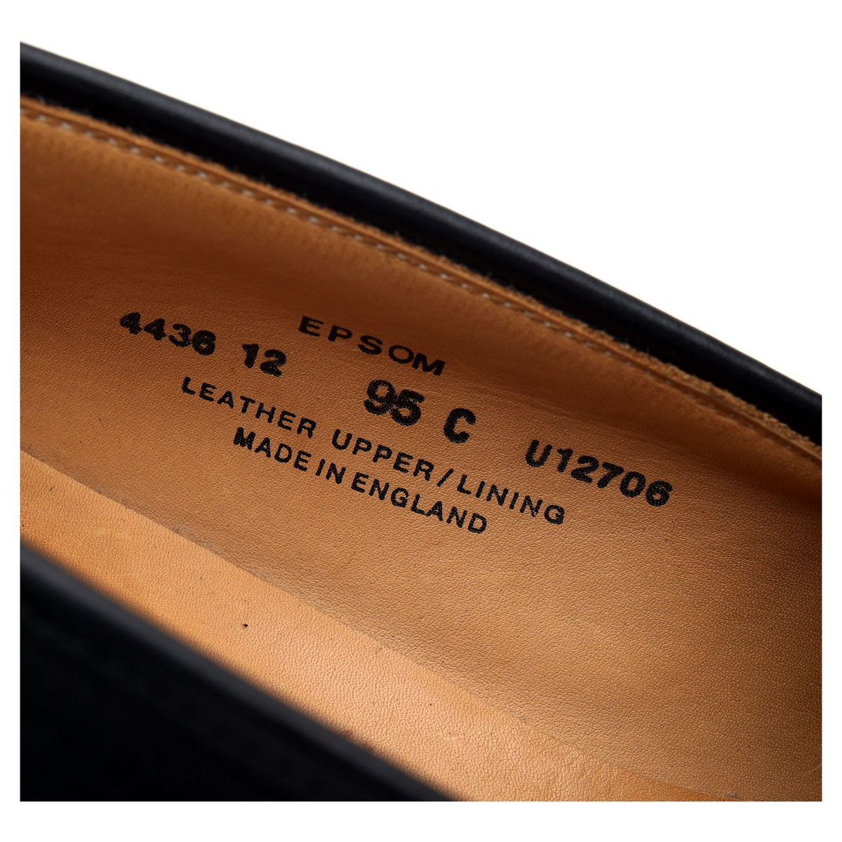 Women&#39;s &#39;Epsom&#39; Black Leather Loafers UK 8 C