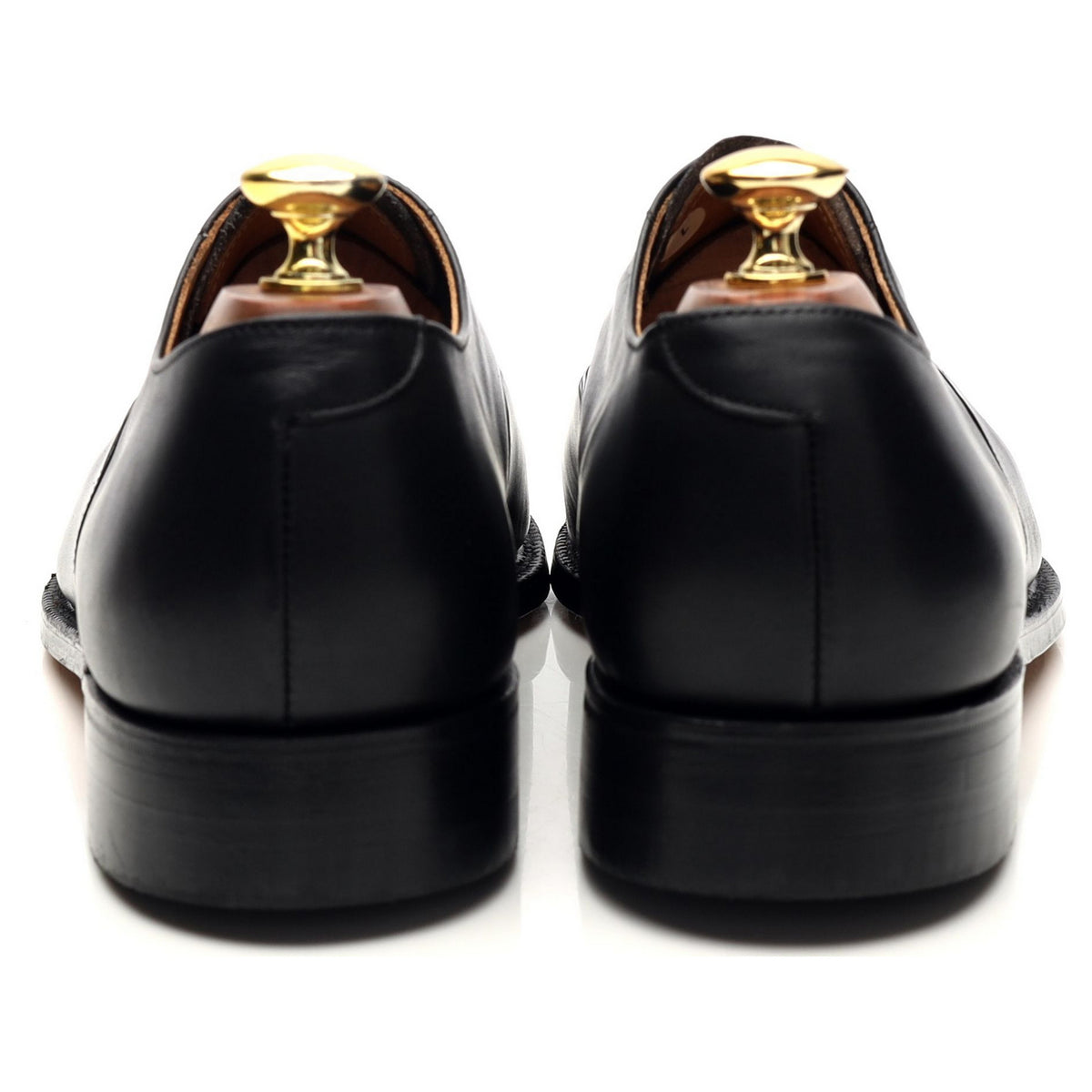 &#39;Adelphi&#39; Black Leather Oxford UK 8 F