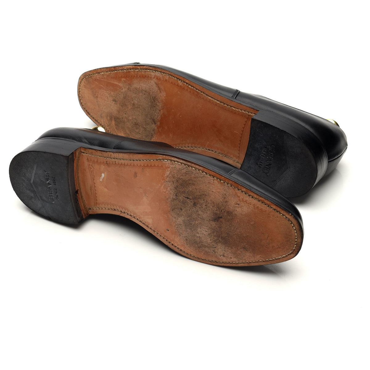 &#39;Adelphi&#39; Black Leather Oxford UK 8 F