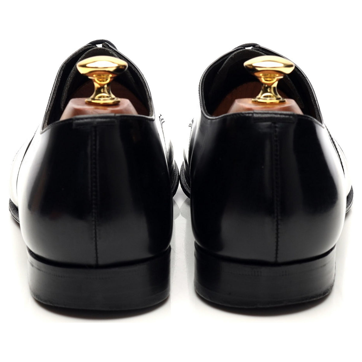 &#39;Alastair&#39; Black Patent Leather Oxford UK 8.5 F