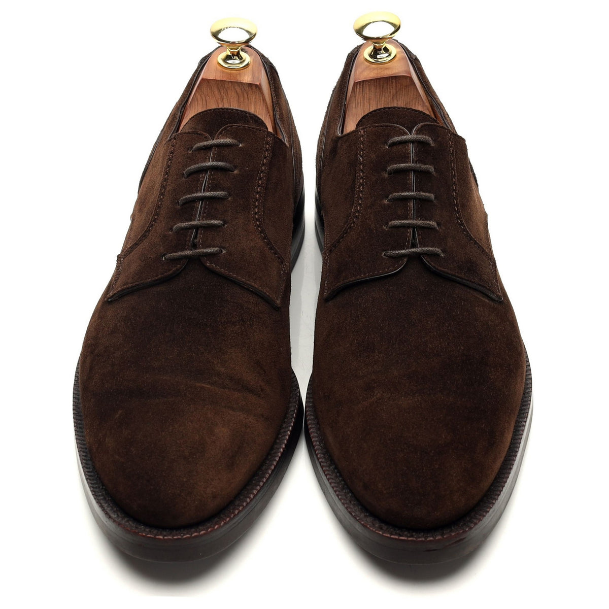 Scribe Brown Suede Derby UK 7 E