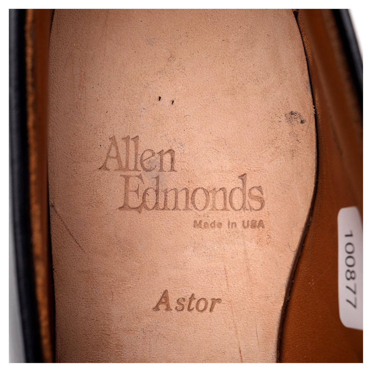 &#39;Astor&#39; Black Leather Tassel Loafers UK 7.5 US 8.5 D