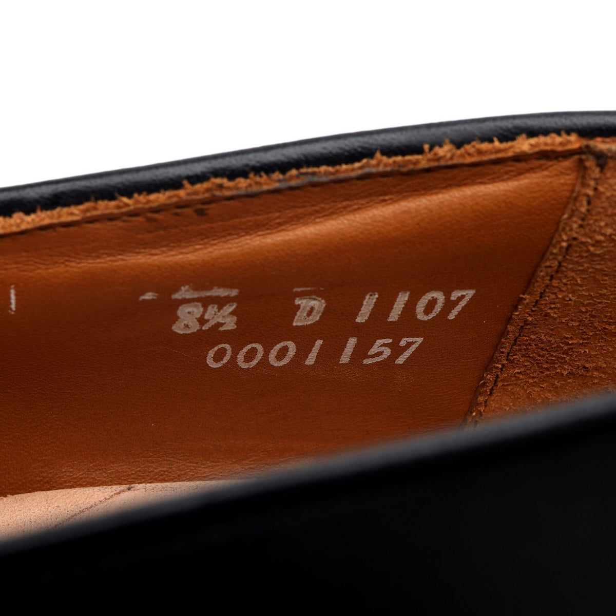 &#39;Astor&#39; Black Leather Tassel Loafers UK 7.5 US 8.5 D