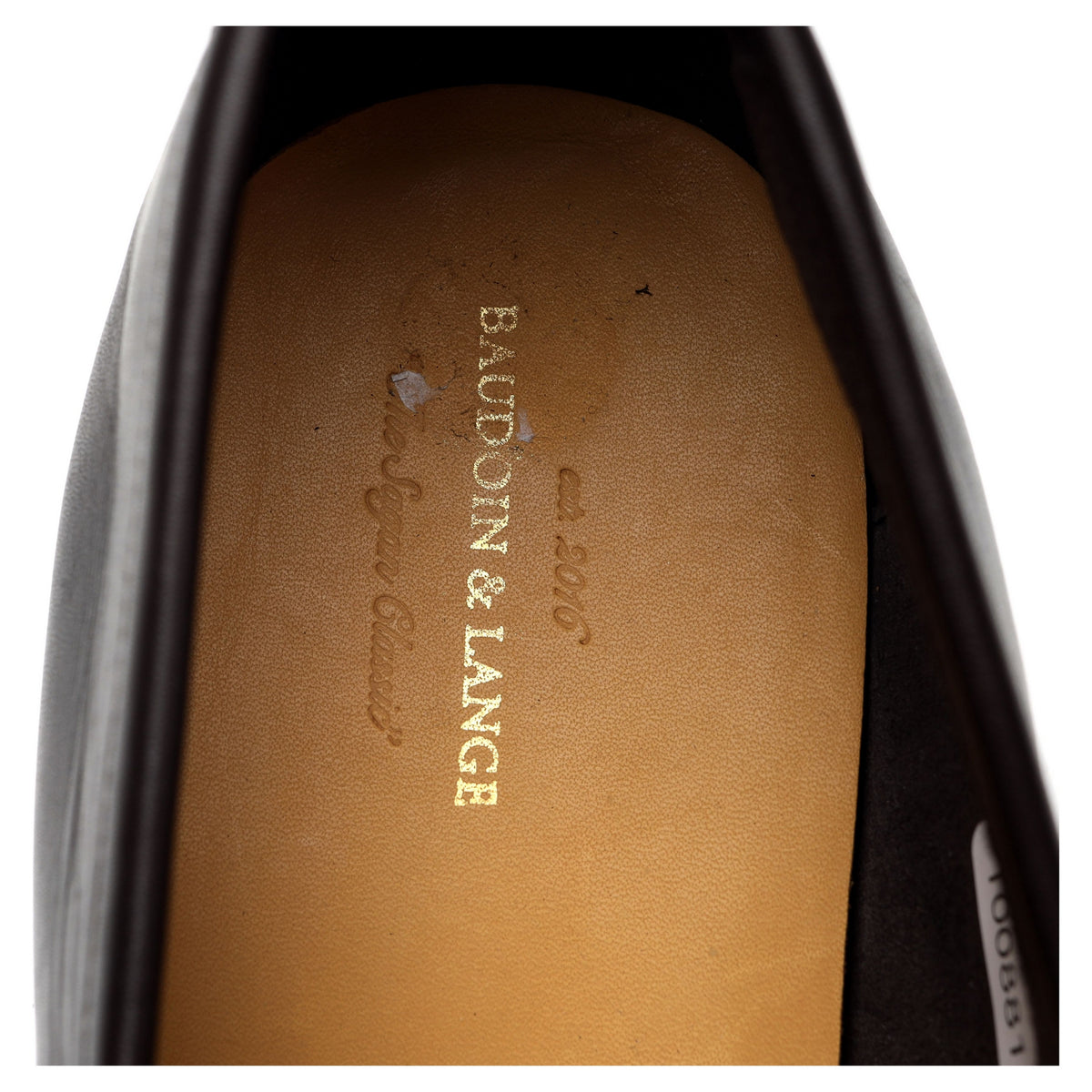 &#39;Sagan&#39; Dark Brown Leather Slip On Loafers UK 11 / UK 11.5