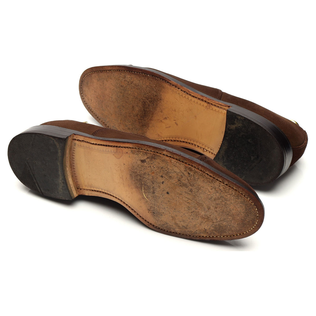 &#39;Epsom&#39; Brown Suede Oxford UK 8