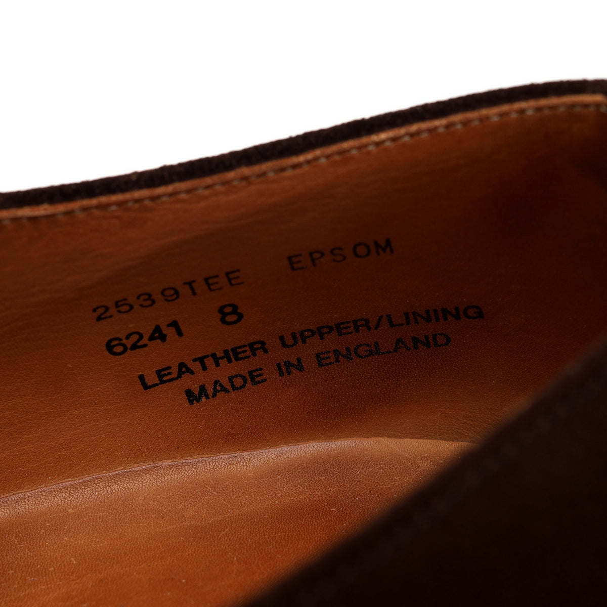 &#39;Epsom&#39; Brown Suede Oxford UK 8