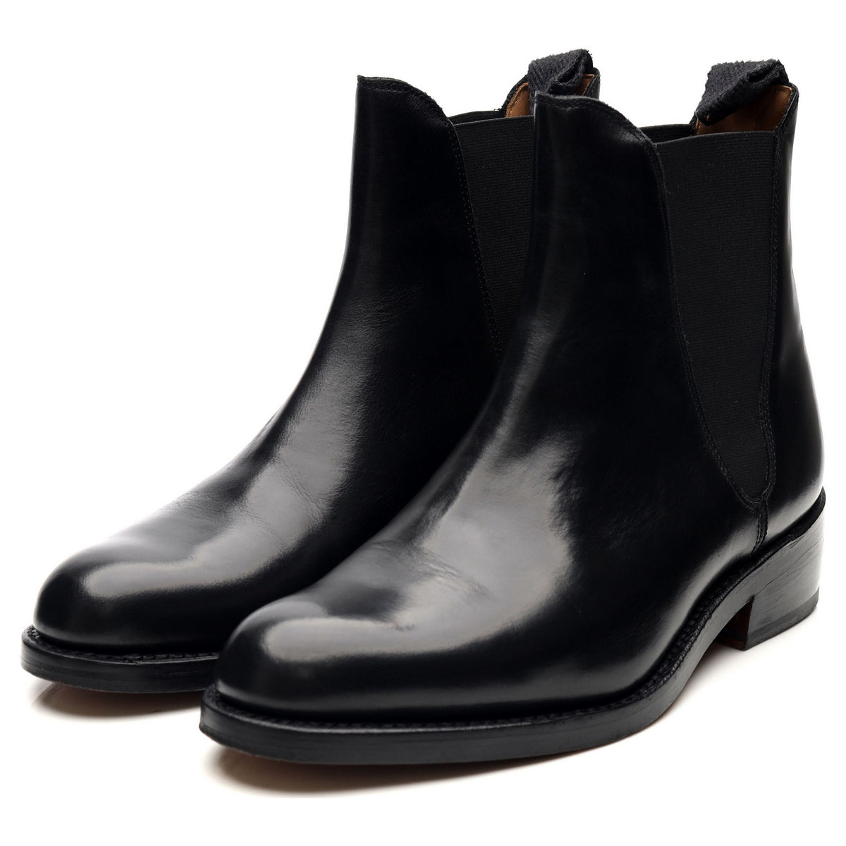 Women&#39;s &#39;Nora&#39; Black Leather Chelsea Boots UK 6