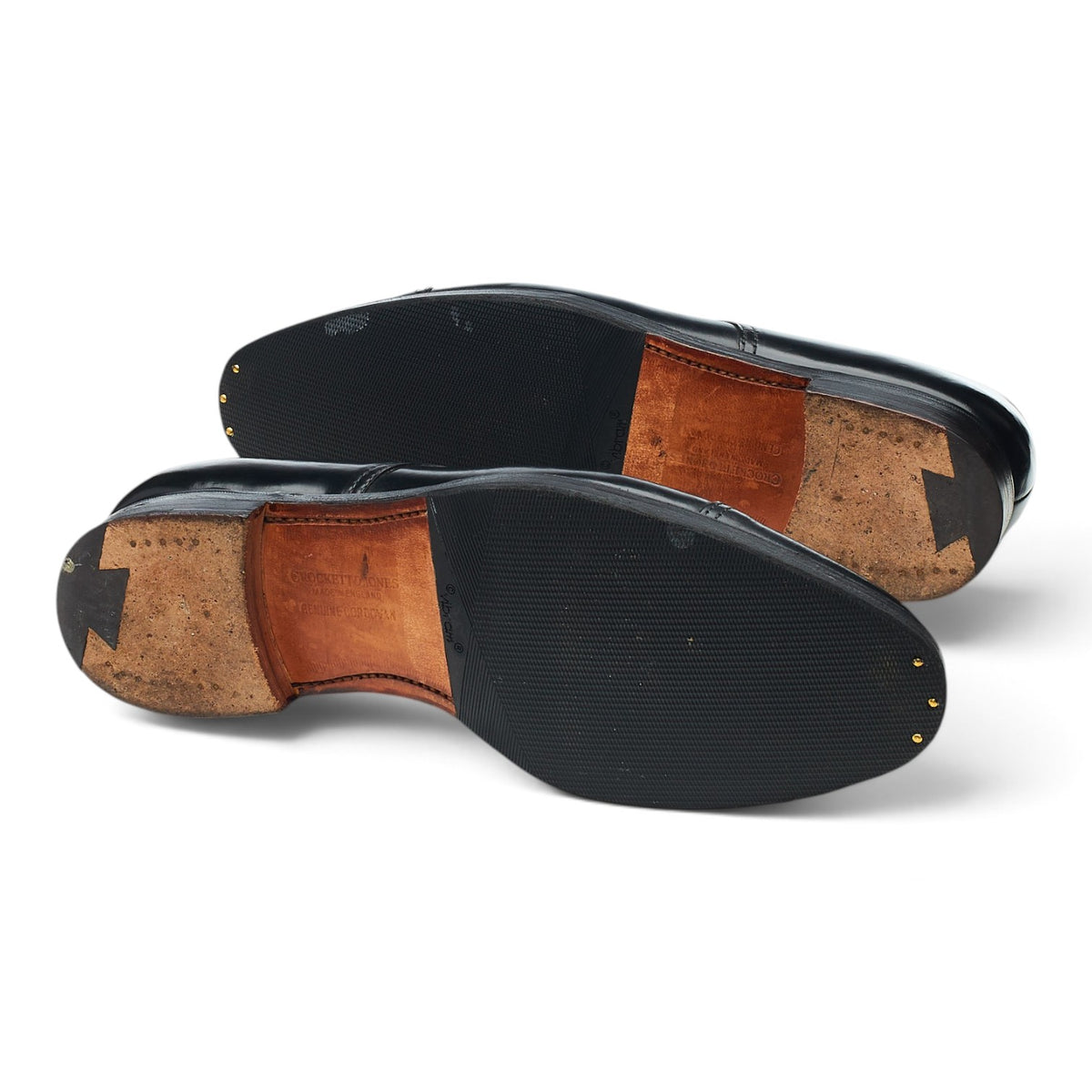 'Bradford' Black Cordovan Leather Derby UK 8 E