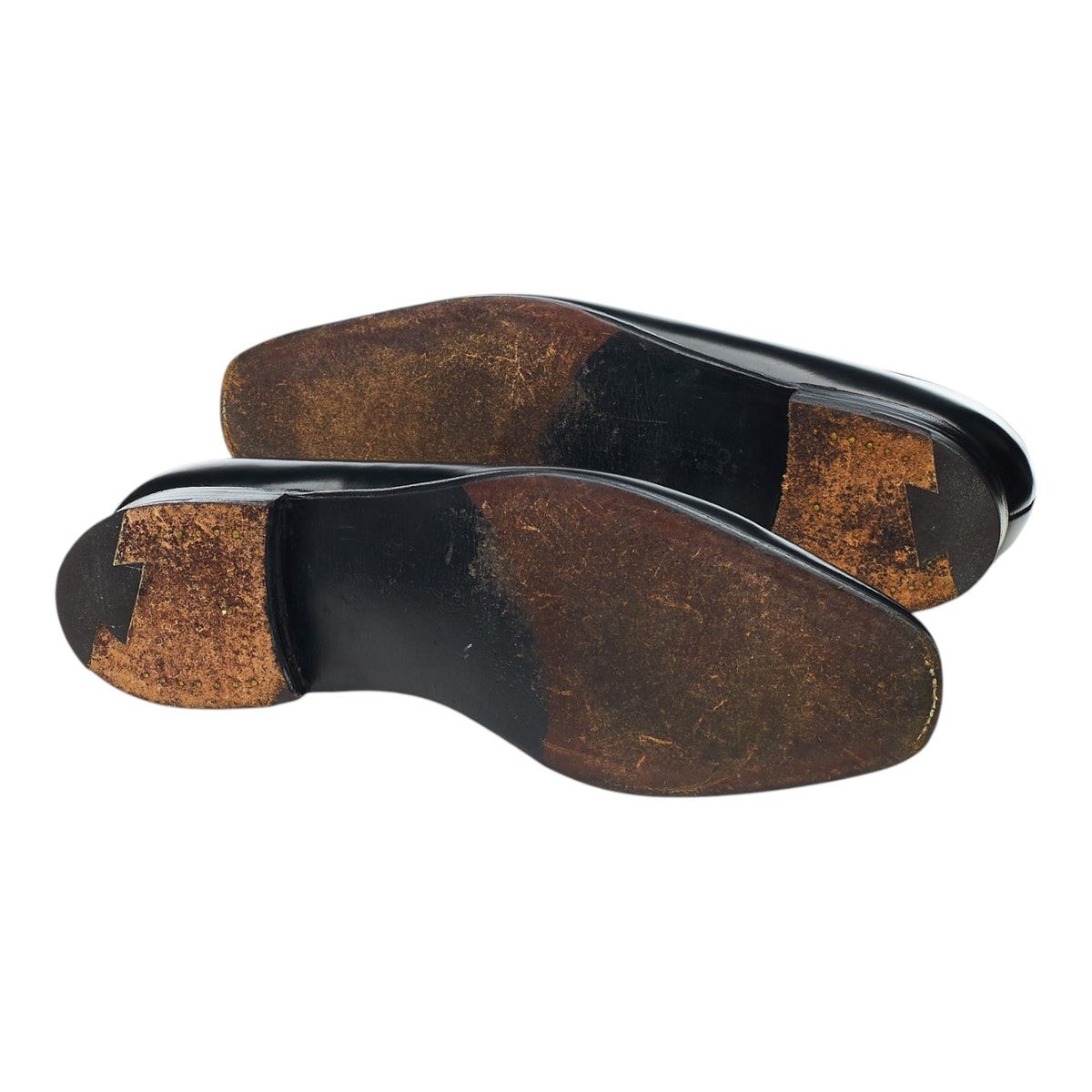 'Weymouth' Black Leather Wholecut Oxford UK 8 E
