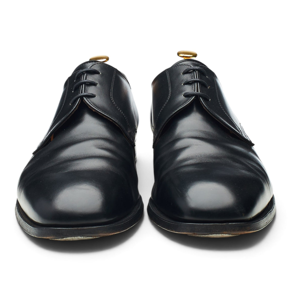 'Drake' Black Leather Derby UK 13 H